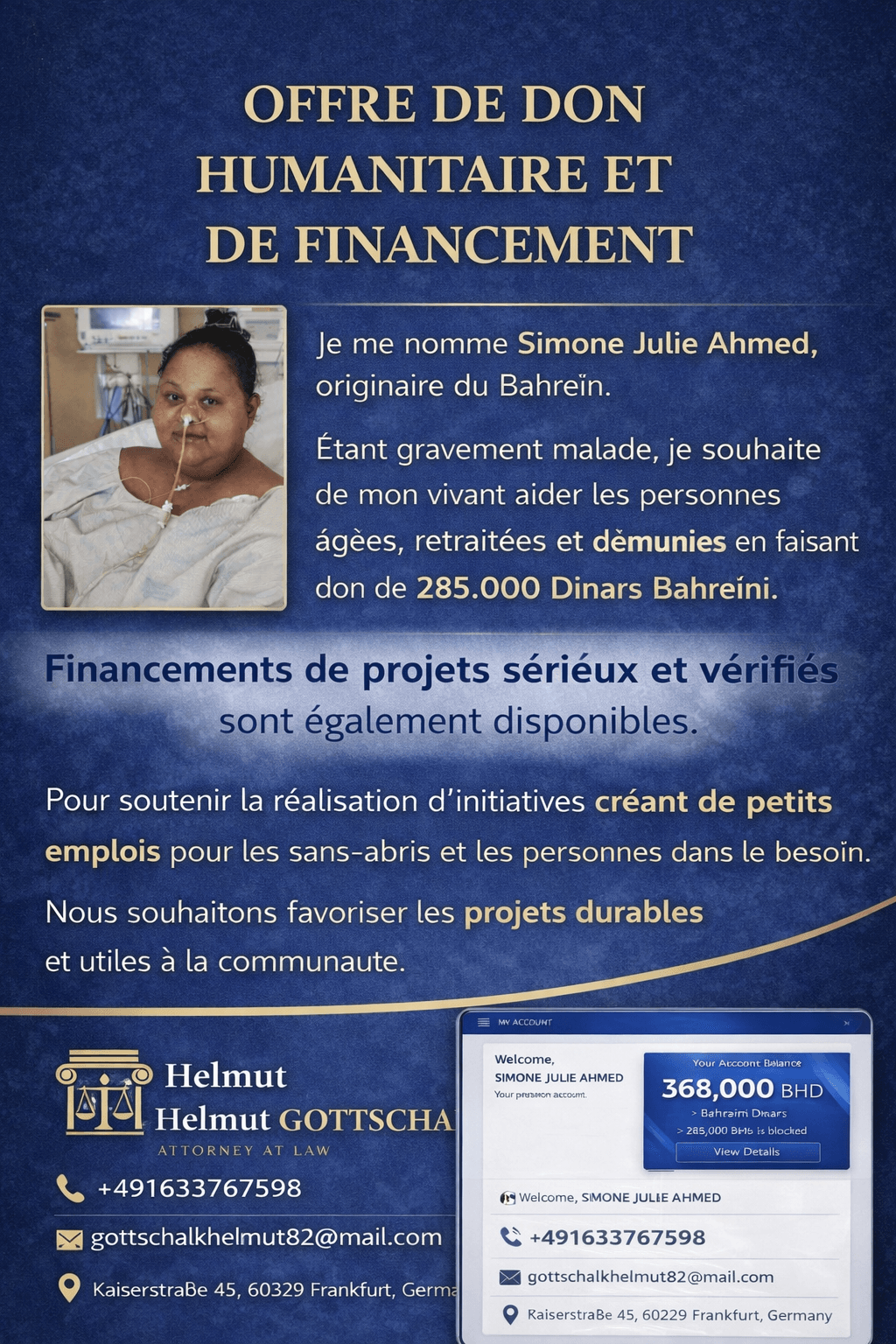 ENTRAIDE ET ASSISTANCE AUX PERSONNES DEMUNIS OU EN DIFFICULTES